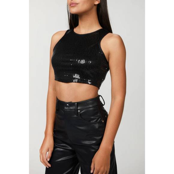 NEW IN THE MOOD FOR LOVE corentin top in black - Picture 4 of 5